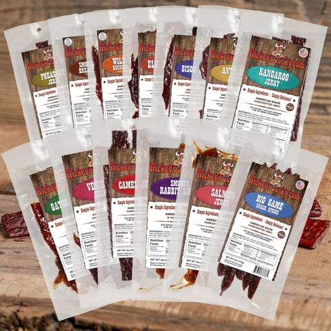 13 PACK EXOTICS (you pick the meat)