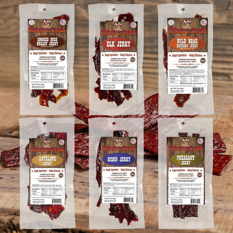 6 PACK EXOTICS (you pick the meat)
