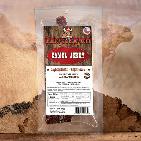 🐪 Camel Jerky – Taste the Wild Desert