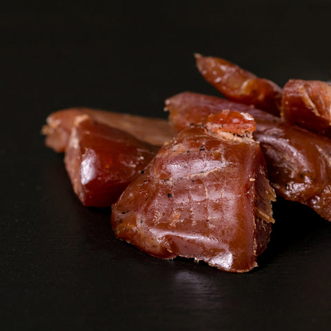 🐇 Smoked Rabbit Loin Jerky – Delicately Wild