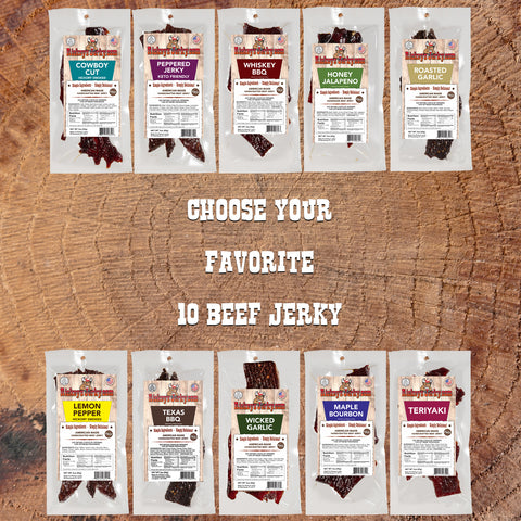 10 PACK BEEF BUNDLE (you pick the flavors)