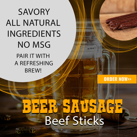Beef Sticks - Beer Sausage