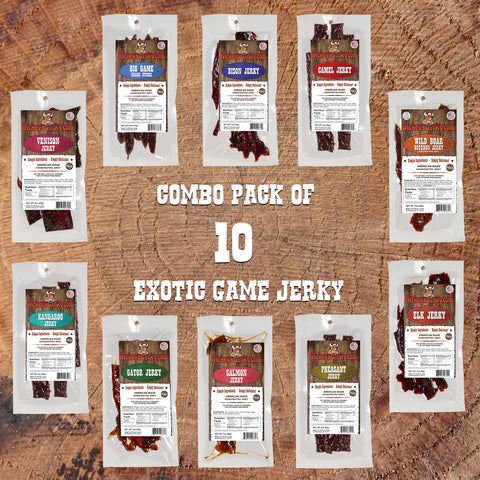 10 PACK EXOTICS (you pick the meat)