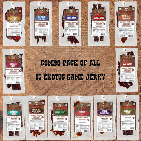 13 PACK EXOTICS (you pick the meat)