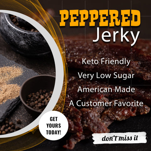 Peppered (keto friendly)