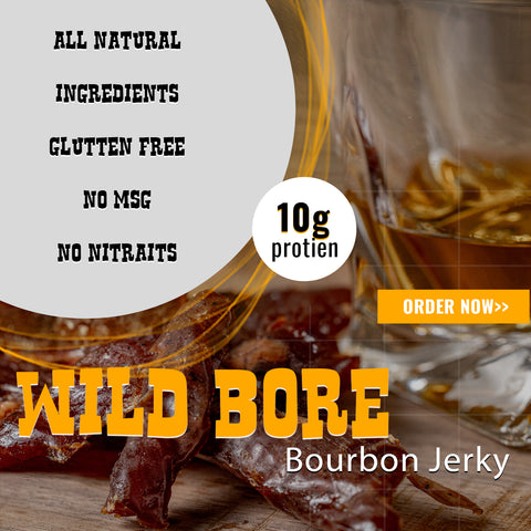 Wild Boar Bourbon Jerky