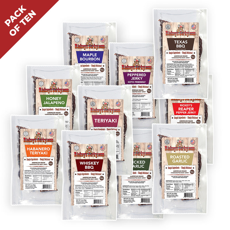 10 PACK BEEF BUNDLE (you pick the flavors)